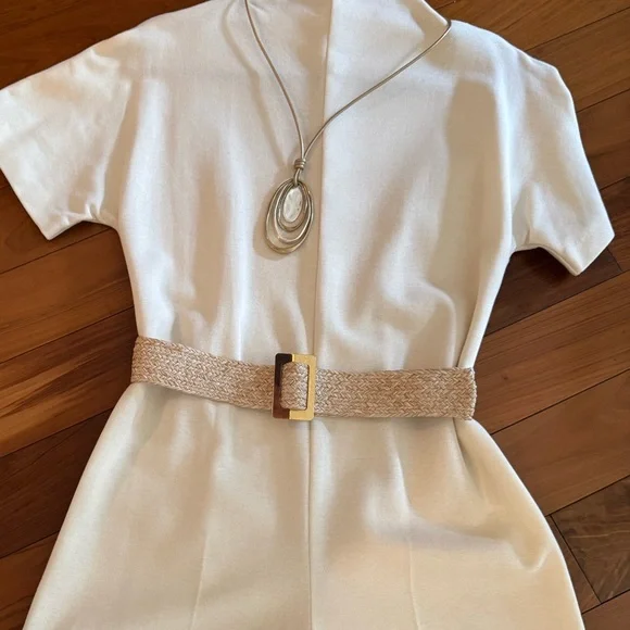 Elegant Cream Jumpsuit by ZARA - Picture 3 of 16